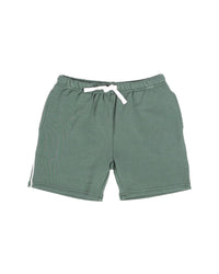 Bums & Roses Bums & Roses Chalkboard Green Varsity Shorts