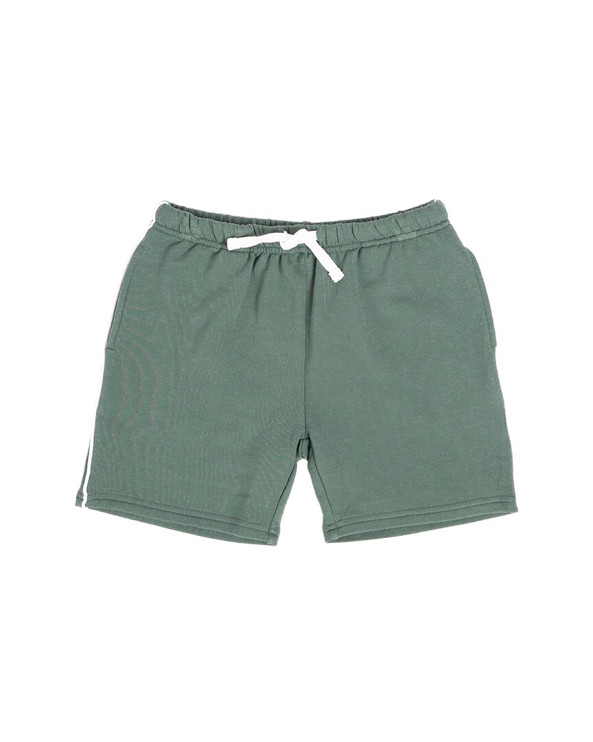Bums & Roses Bums & Roses Chalkboard Green Varsity Shorts