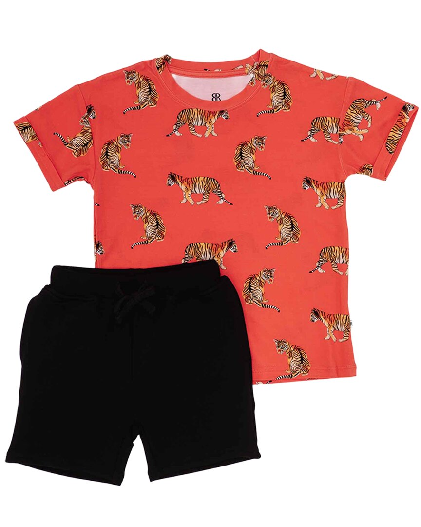 Bums & Roses Bums & Roses Go Get 'Em Tiger Short Sleeve T-Shirt