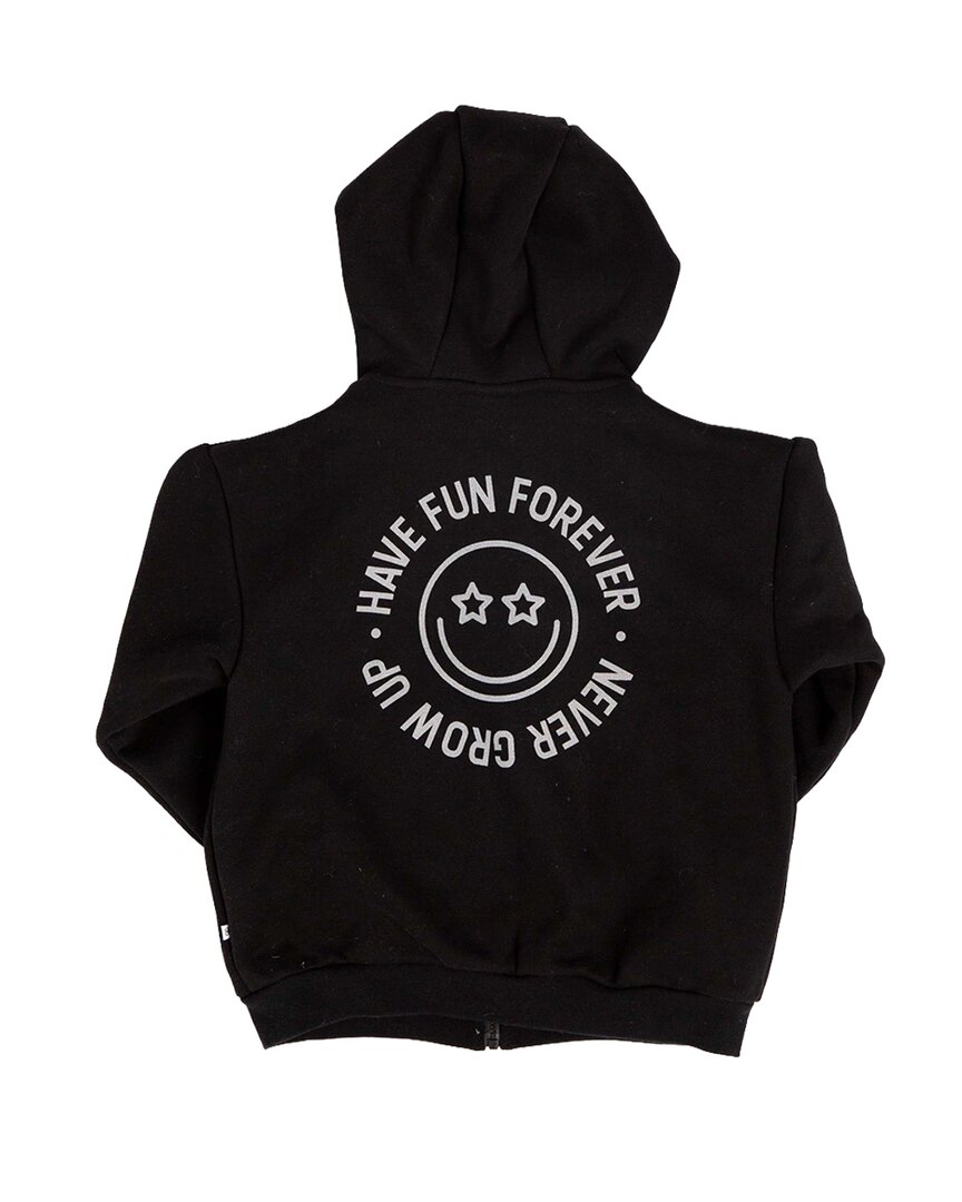 Bums & Roses Bums & Roses Have Fun Forever Zip-Up Heavyweight Hoodie