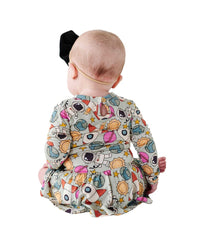 Bums & Roses Bums & Roses No Space To Go Ruffle Dress