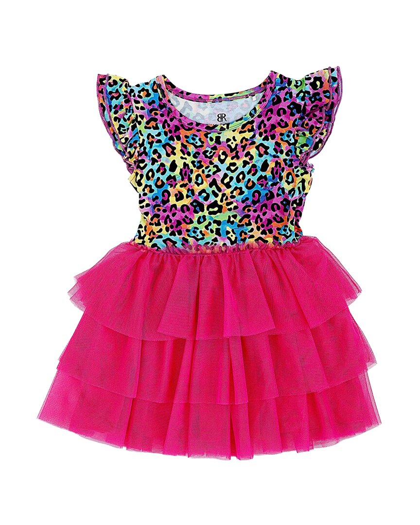 Bums & Roses Bums & Roses Roarin' Rainbow Tulle Tutu Dress