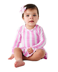 Bums & Roses Bums & Roses Tickle Me Pink Ruffle Dress