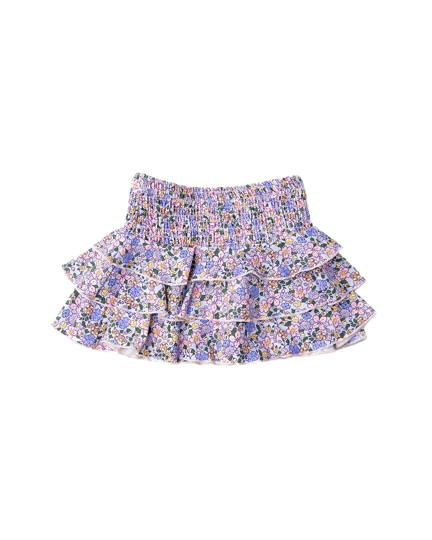 Shade Critters Blossoms Girls Smocked Ruffle Skirt
