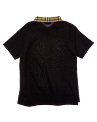Burberry Burberry Check Collar Polo Shirt