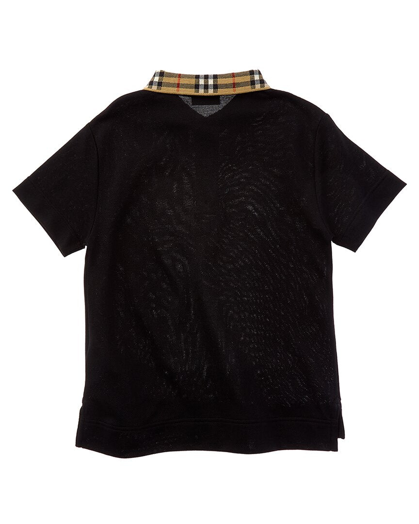 Burberry Burberry Check Collar Polo Shirt