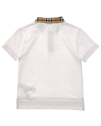 Burberry Burberry Check Collar Polo Shirt