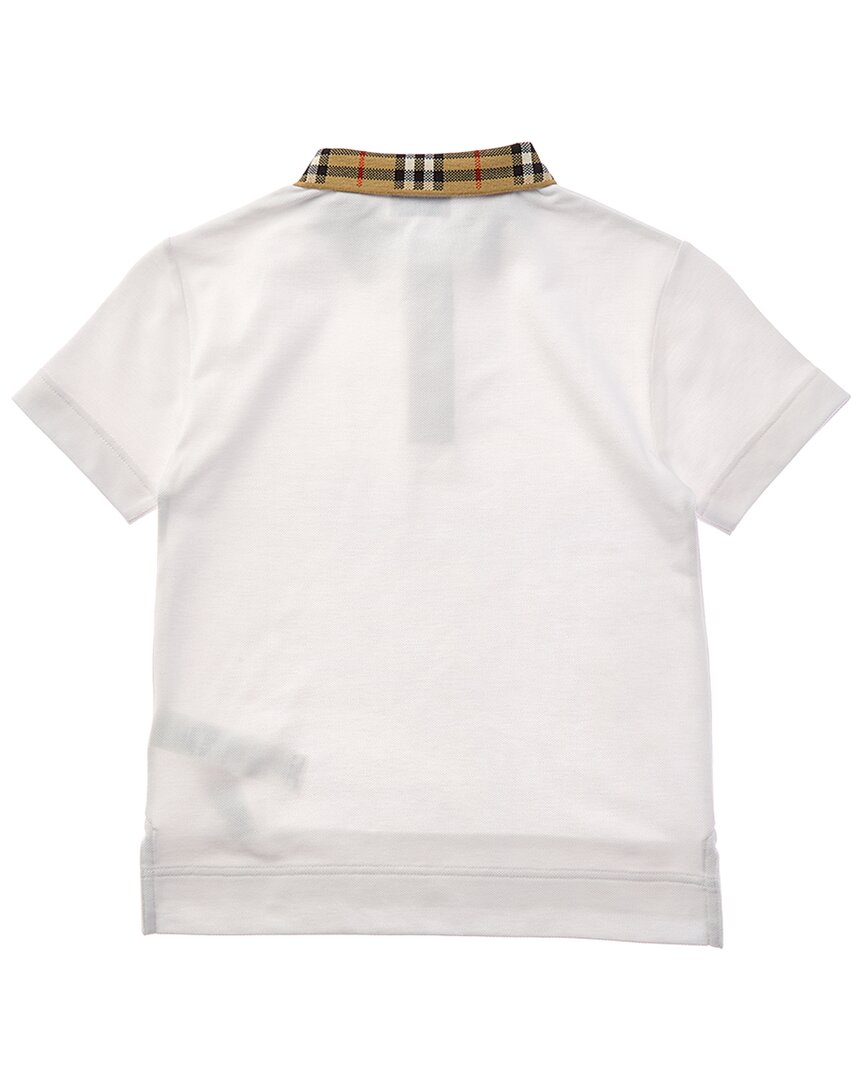 Burberry Burberry Check Collar Polo Shirt