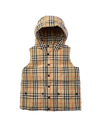 Burberry Burberry Check Puffer Down Gilet