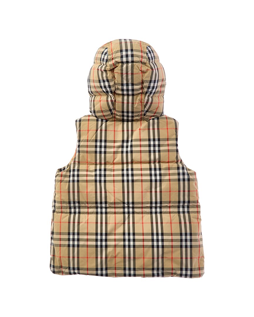 Burberry Burberry Check Puffer Down Gilet