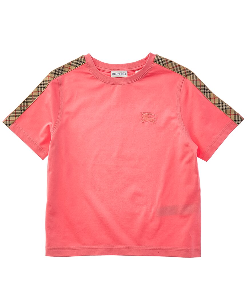 Burberry Burberry Check Trim T-Shirt