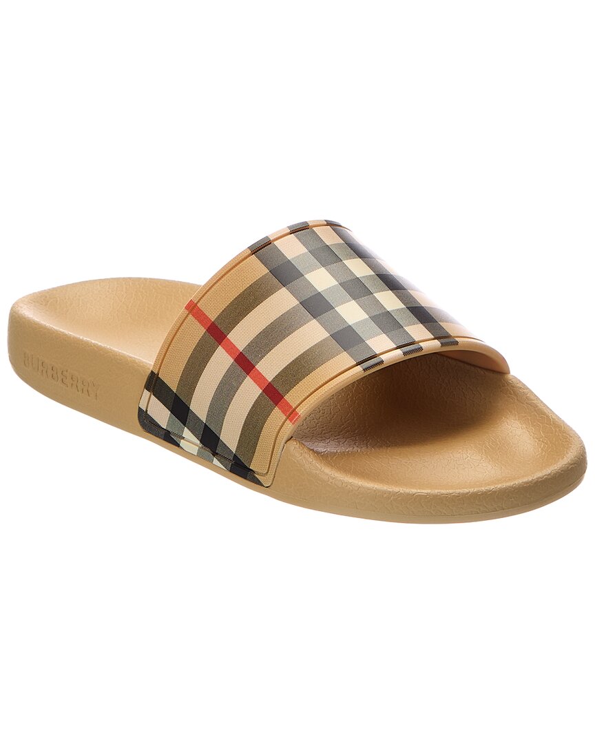 Burberry Burberry Check Rubber Slide