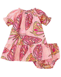 Tea Collection Tea Collection Puff Sleeve Baby Dress