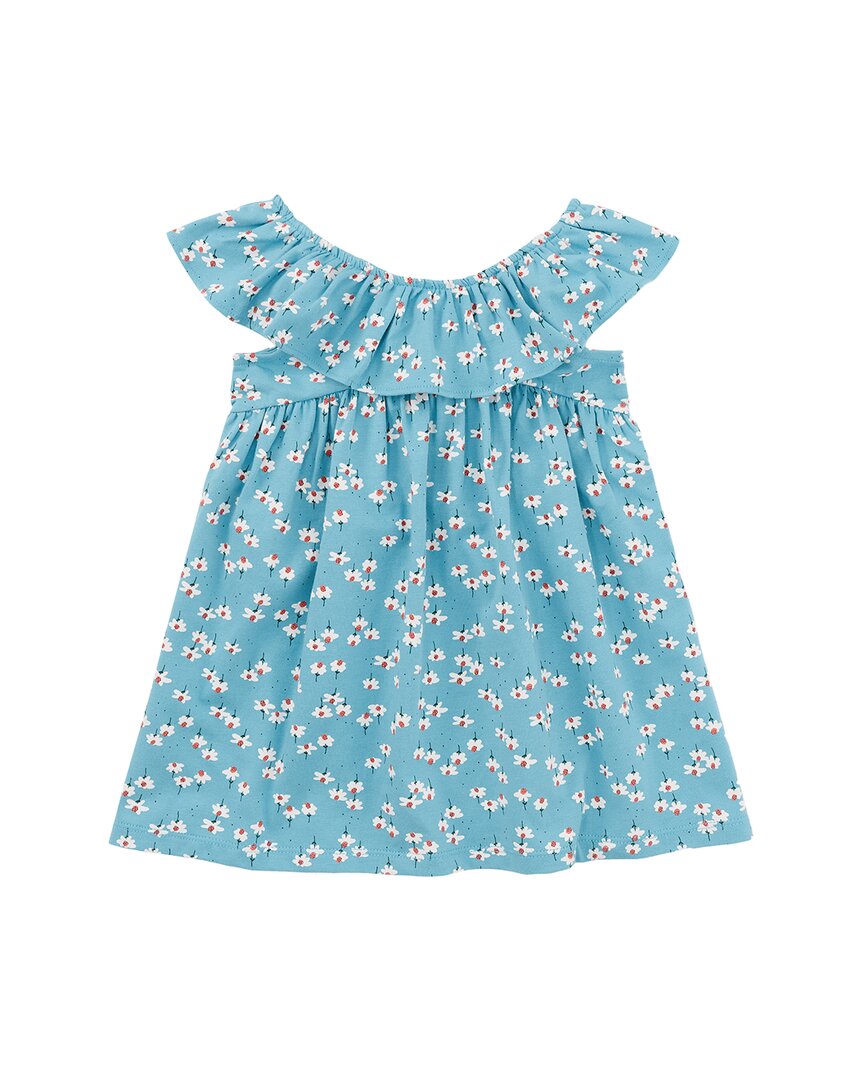 Tea Collection Tea Collection Ruffle Neck Baby Dress