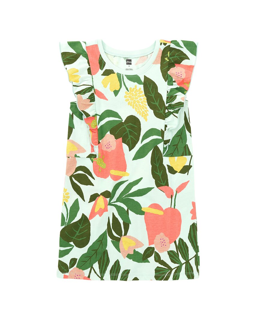 Tea Collection Tea Collection Sleeveless Ruffle A-Line Dress