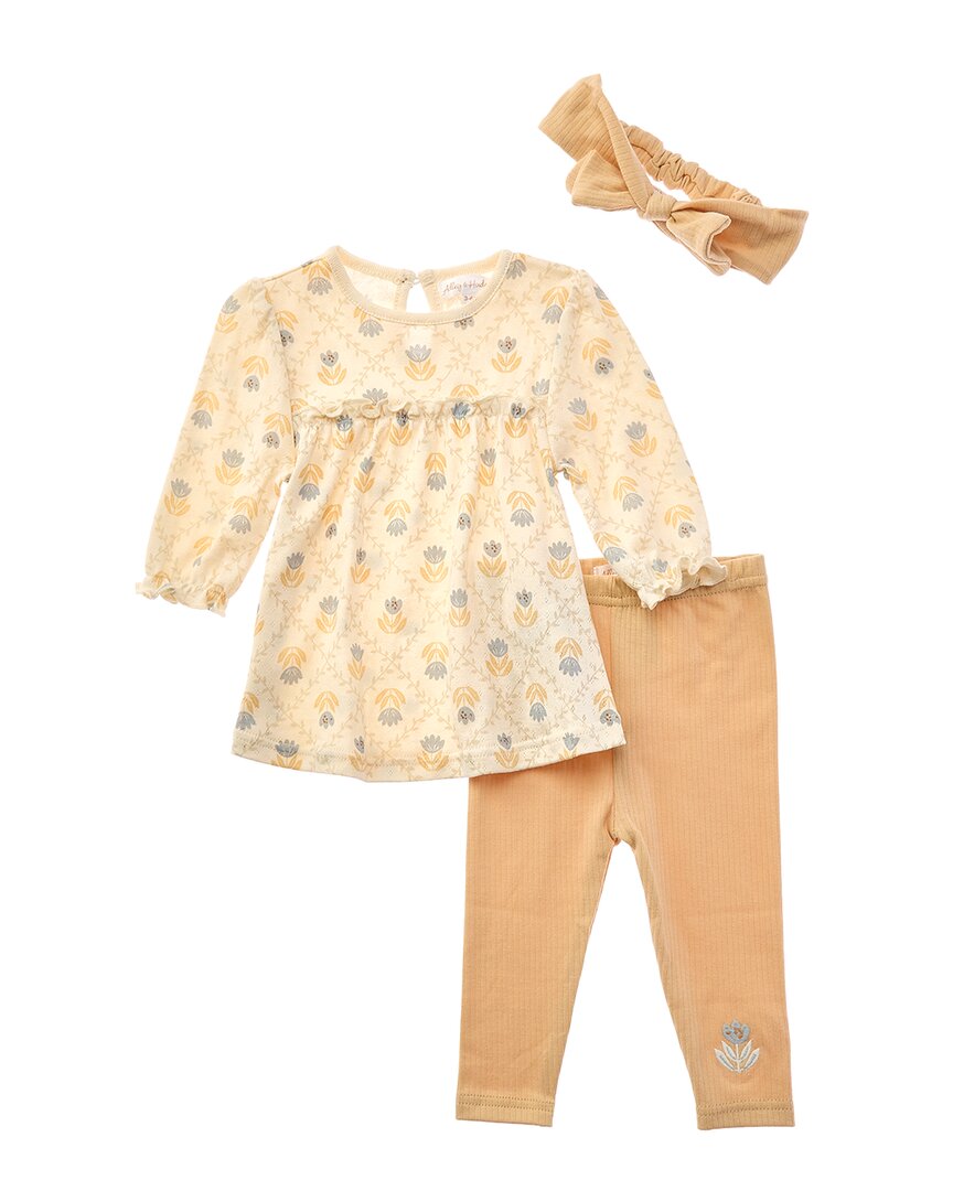 Adley & Hudson Adley & Hudson 3Pc Tunic & Legging Set
