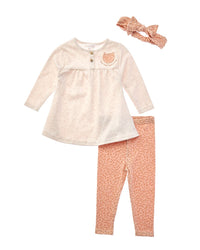 Adley & Hudson Adley & Hudson 3Pc Tunic & Legging Set
