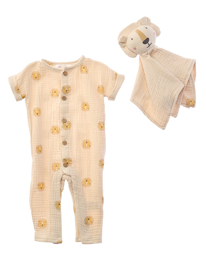 Adley & Hudson Adley & Hudson 2Pc Romper Set