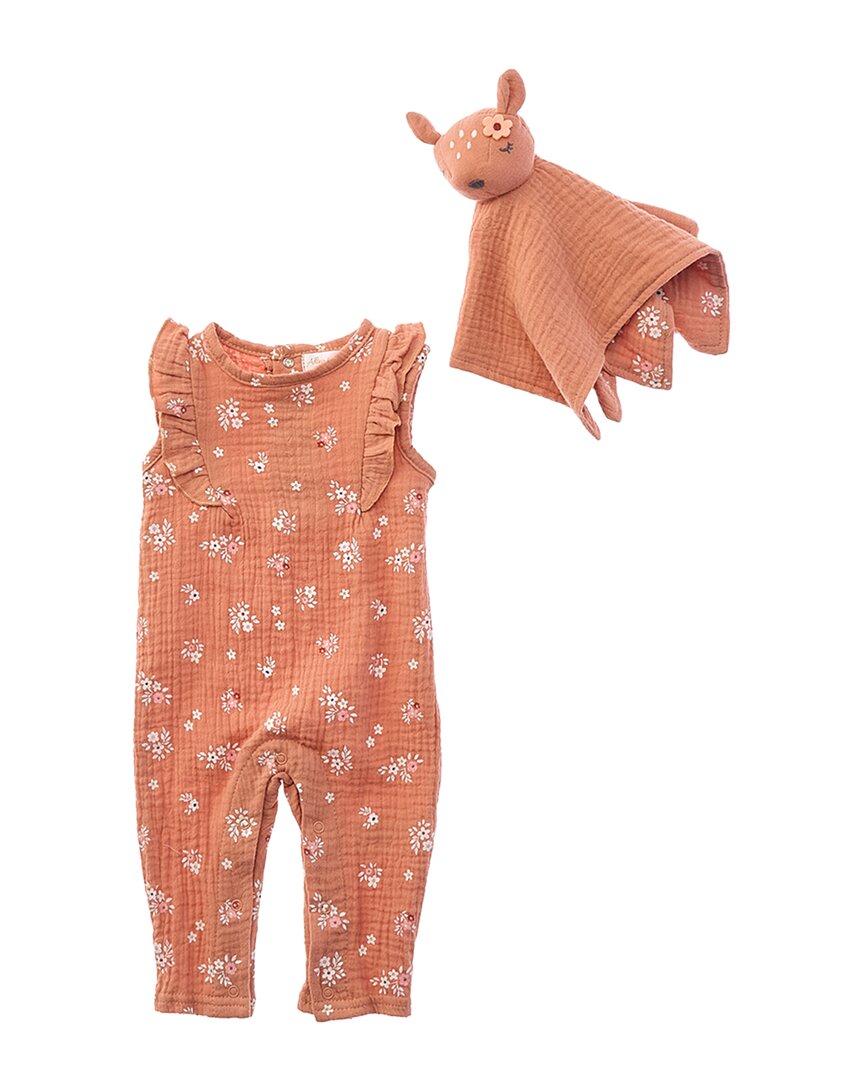 Adley & Hudson Adley & Hudson 2Pc Romper Set