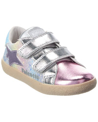 Naturino Naturino Falcotto Alnoite 2 Glitter & Leather Sneaker