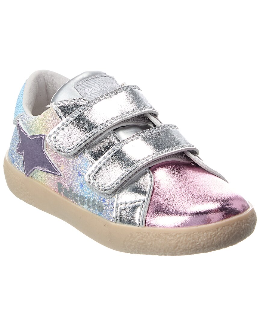Naturino Naturino Falcotto Alnoite 2 Glitter & Leather Sneaker