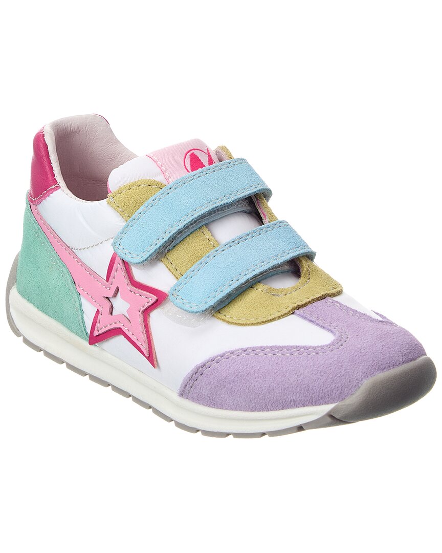 Naturino Naturino Crumi Nylon & Suede Sneaker