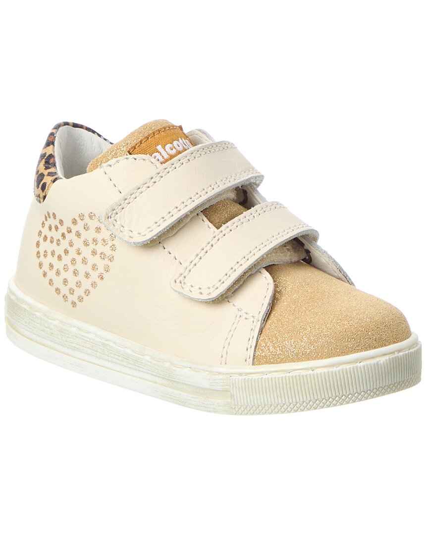 Naturino Naturino Falcotto Banit Glitter Leather & Suede Sneaker