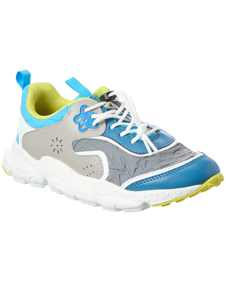 Naturino Naturino Doi Junior Leather & Nylon Sneaker