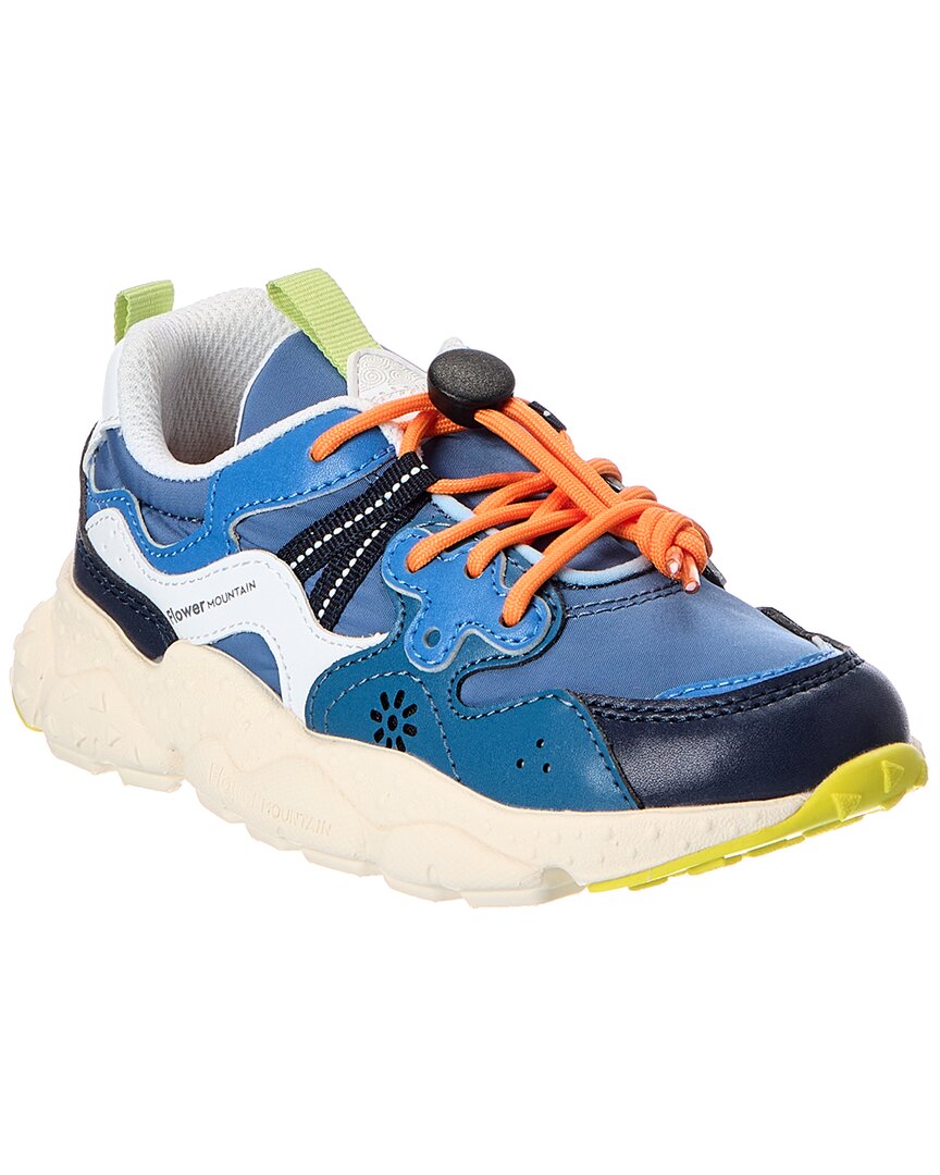Naturino Yamano 3 Junior Leather & Nylon Sneaker