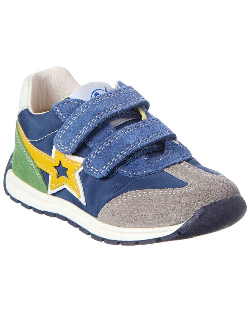Naturino Crumi Nylon & Suede Sneaker