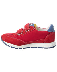 Naturino Naturino Miblo Suede & Nylon Sneaker