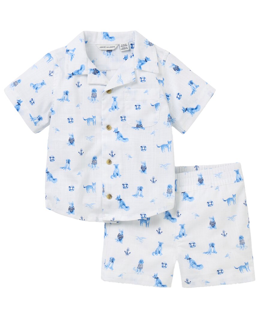 Janie And Jack The Cabana Matching Set