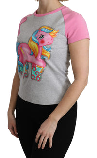 Moschino My Little Pony Roller Skate TShirt Grey