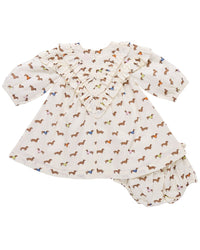 Pink Chicken Pink Chicken Baby Girls Everly Dress Set