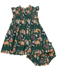 Pink Chicken Pink Chicken Baby Girls Stevie Dress Set