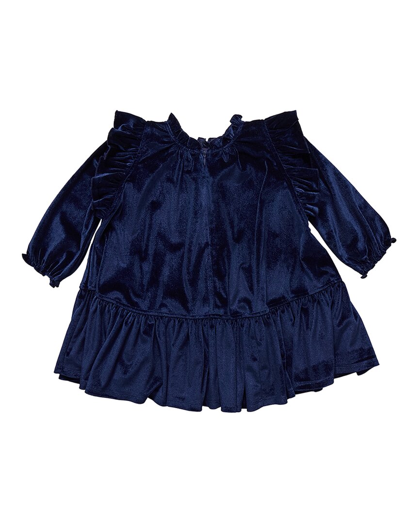 Pink Chicken Pink Chicken Girls Velour Harper Dress