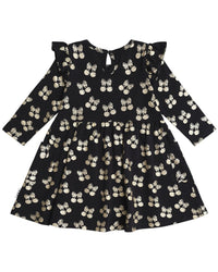 Huxbaby Huxbaby Cherry Pie Gold Special Dress