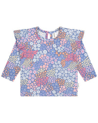 Huxbaby Huxbaby Floral Bloom Frill Top