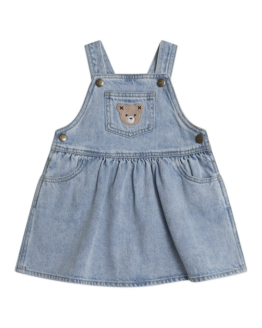 Huxbaby Huxbaby Dreamy Denim Pinafore Dress