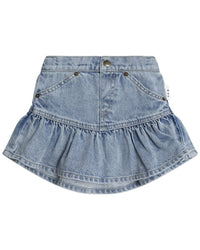 Huxbaby Huxbaby Dreamy Denim Frilly Skirt