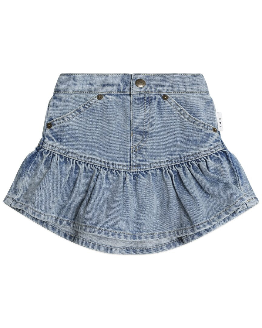 Huxbaby Huxbaby Dreamy Denim Frilly Skirt