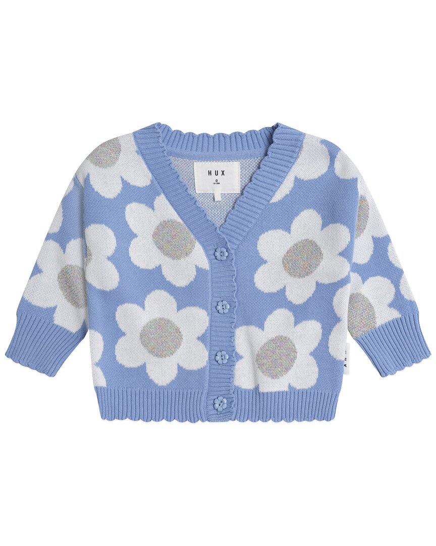 Huxbaby Huxbaby Daisy Scalloped Knit Cardigan