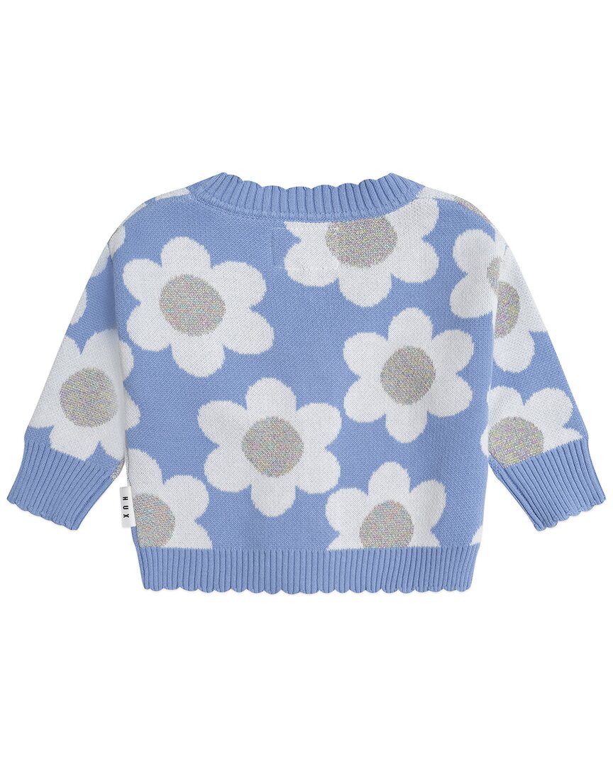 Huxbaby Huxbaby Daisy Scalloped Knit Cardigan