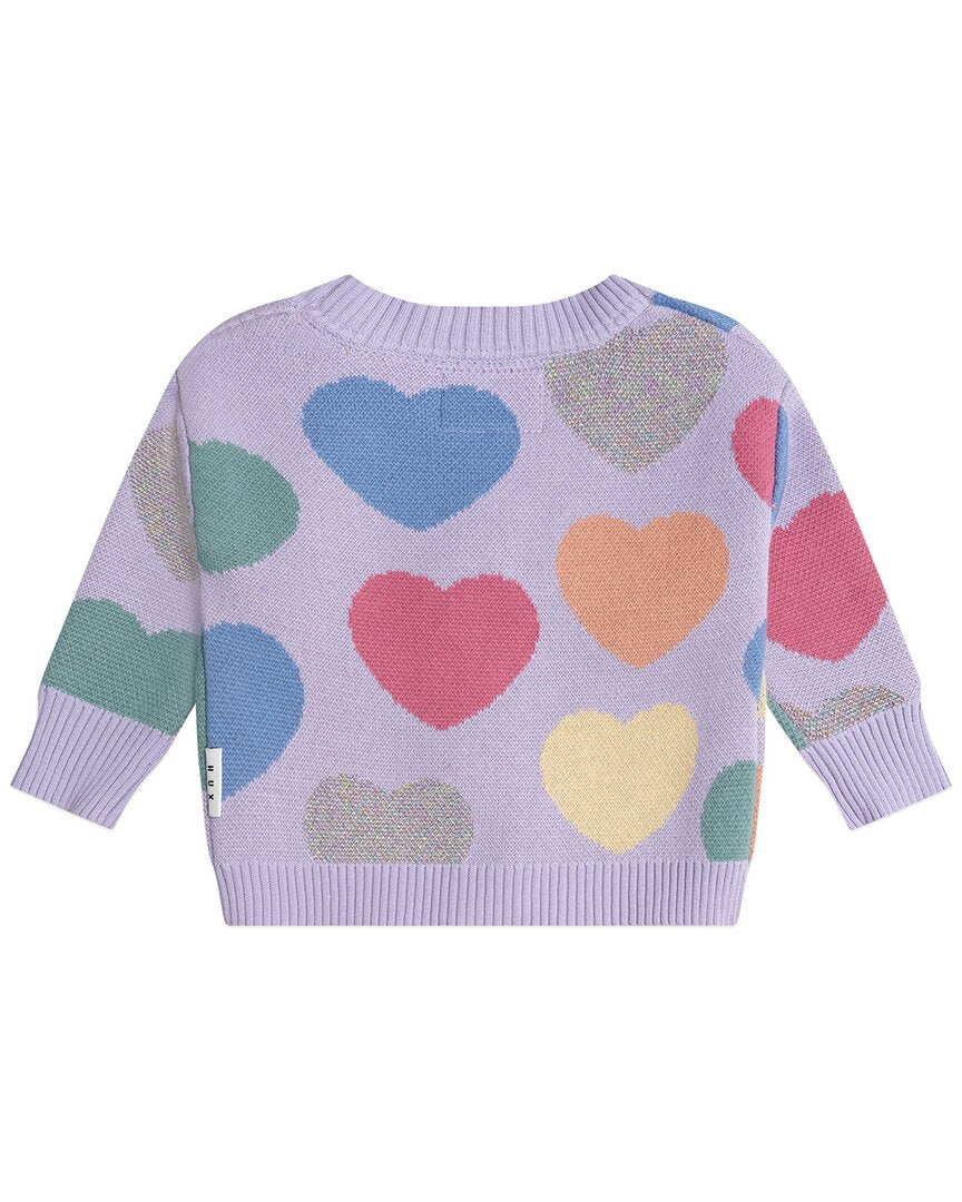 Huxbaby Huxbaby Loveheart Knit Cardigan