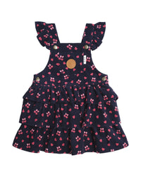 Huxbaby Huxbaby Cherry Pie Pinafore Dress