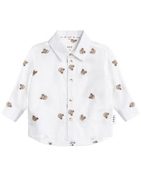 Huxbaby Huxbaby Huxbear Button Up Crisp T-Shirt
