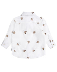 Huxbaby Huxbaby Huxbear Button Up Crisp T-Shirt