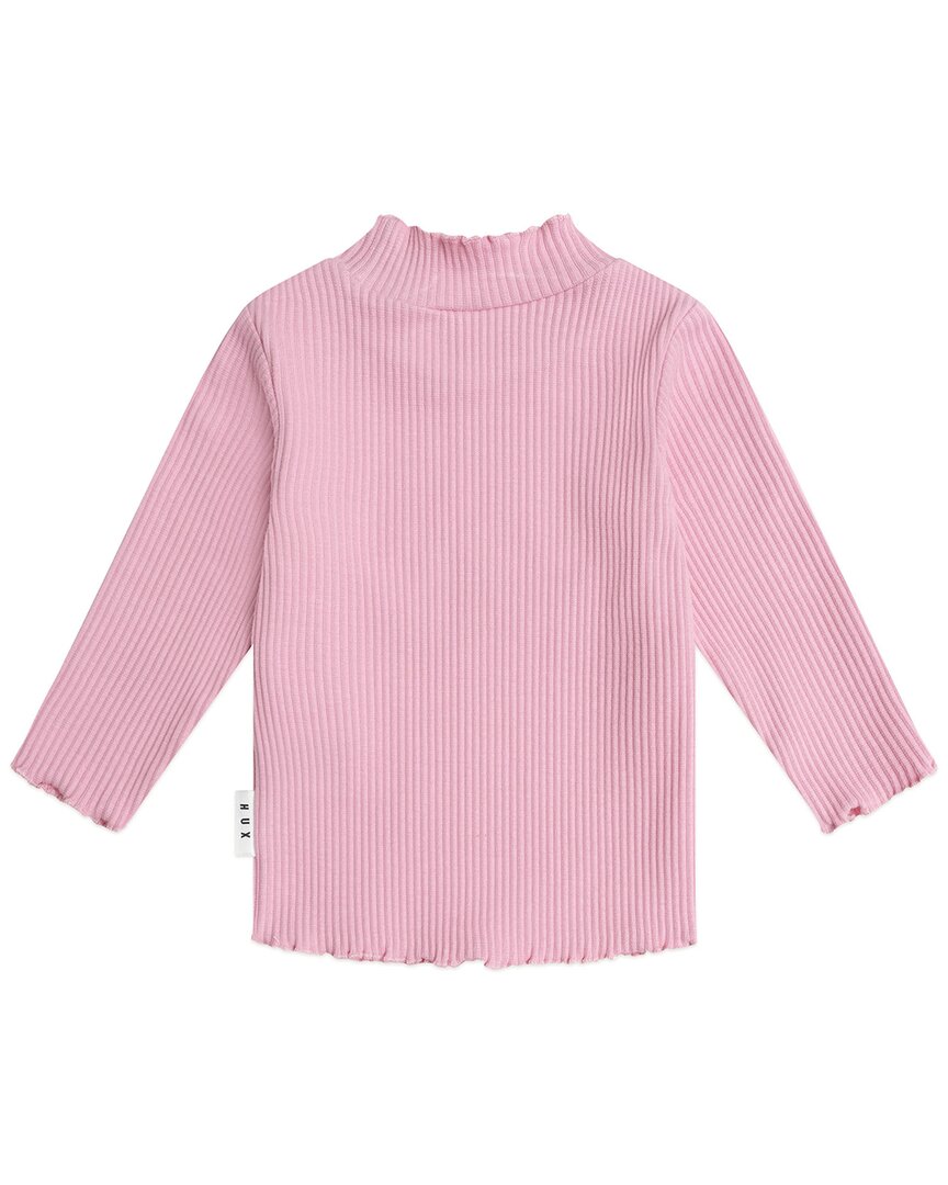 Huxbaby Huxbaby Pink Rib Skivvy Top