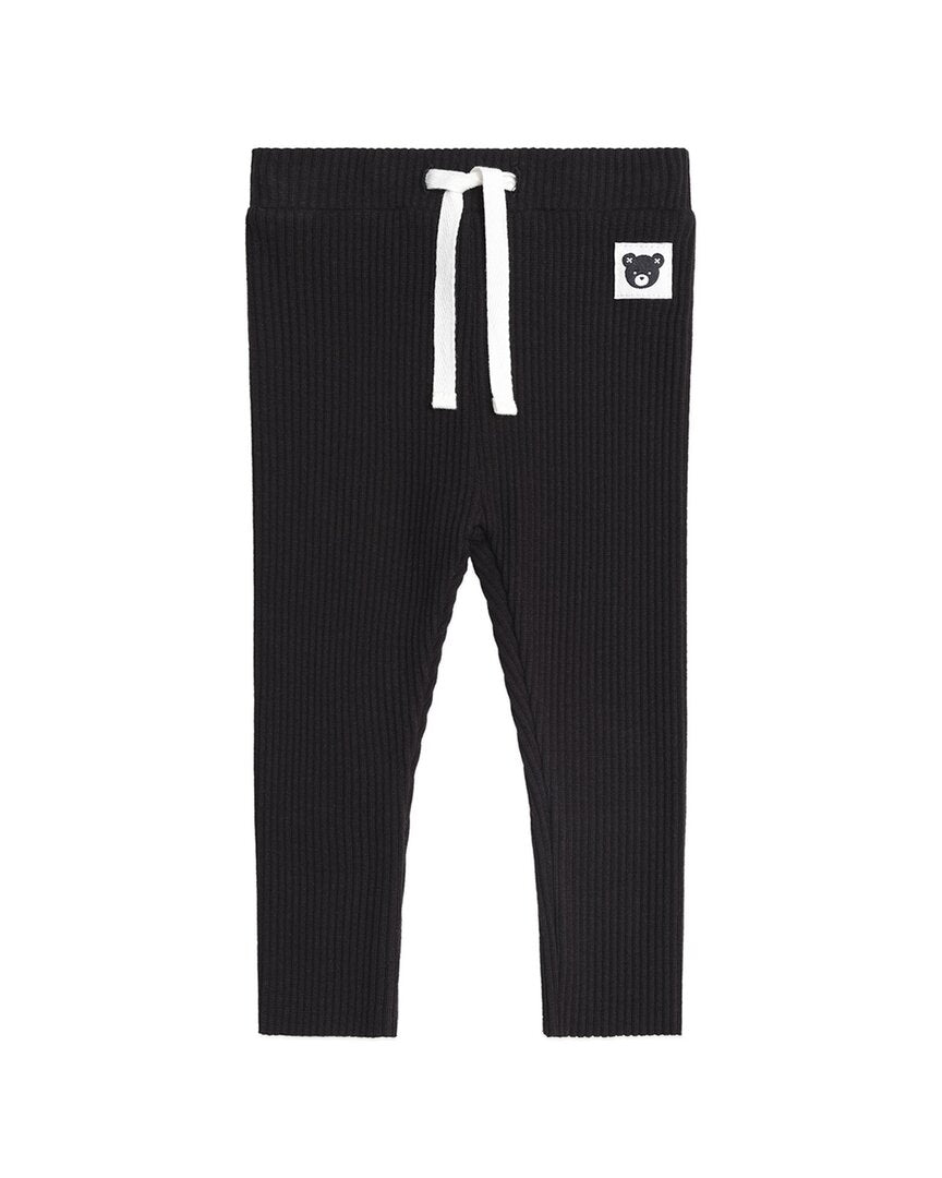 Huxbaby Huxbaby Black Rib Legging