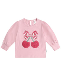 Huxbaby Huxbaby Cherry Pie Puff Sleeve Top